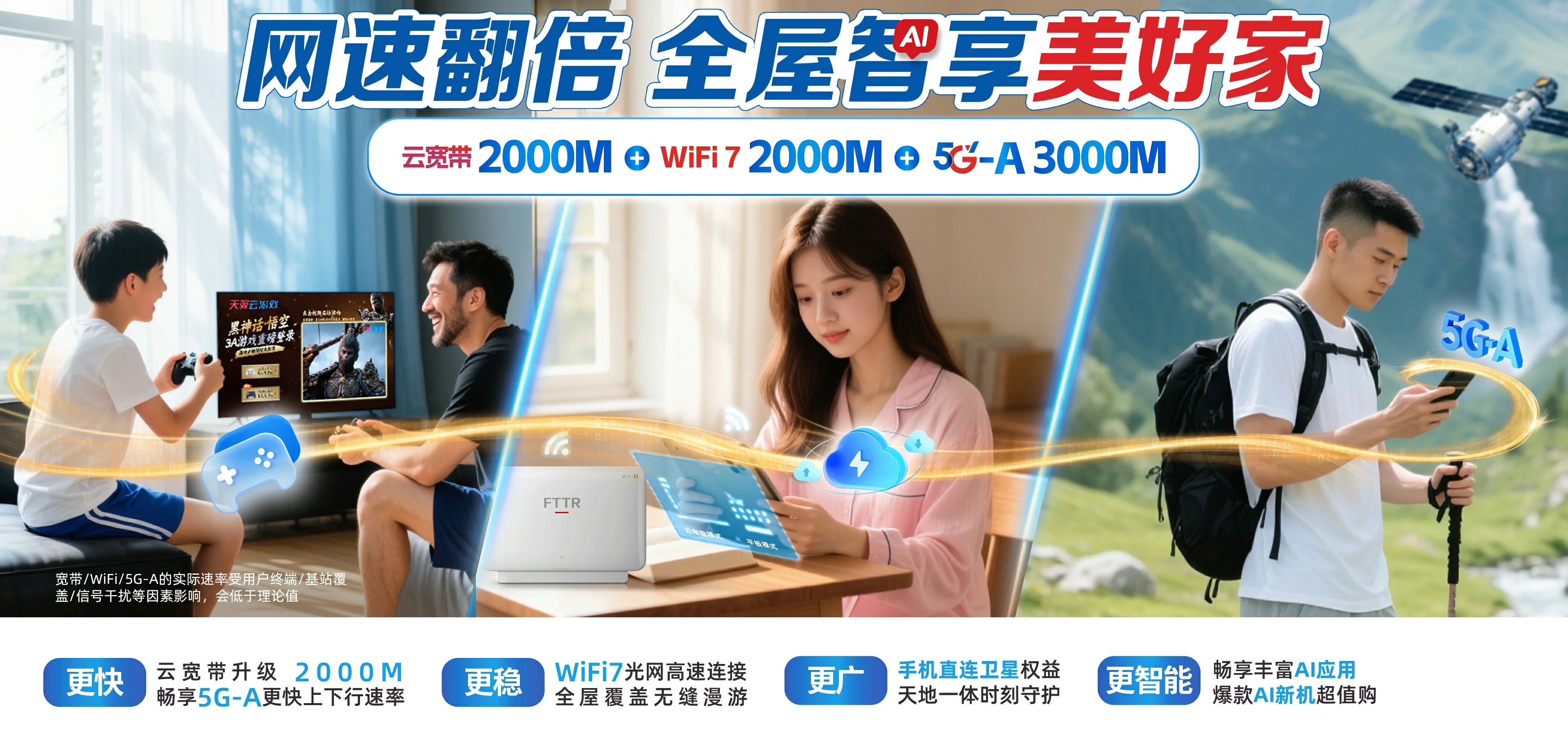 中国电信 祁连县电信宽带 宽带套餐